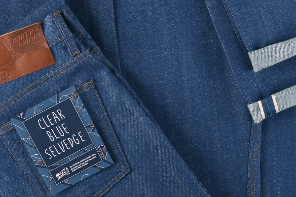 Clear Blue Selvedge by Naked & Famous Denim | Tate + Yoko