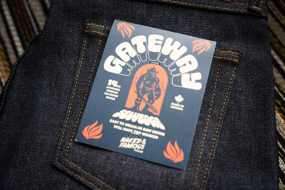 Raw, But Not Rigid: Meet the Gateway Selvedge