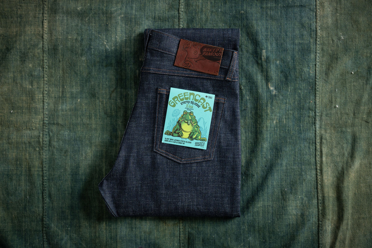 Now You See It 🐸 Greencast Stretch Selvedge