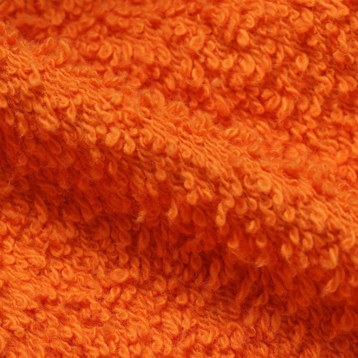 Pullover Hoodie - Super Looper French Terry - Orange by Wonder Looper