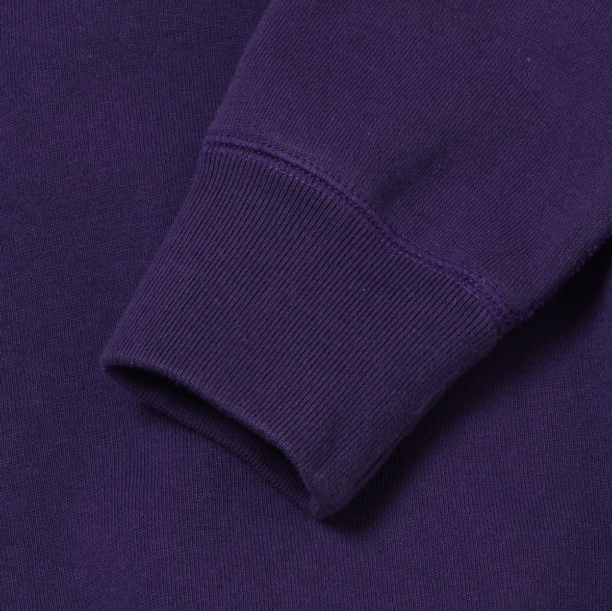 Zip Hoodie - Super Looper French Terry - Purple by Wonder Looper