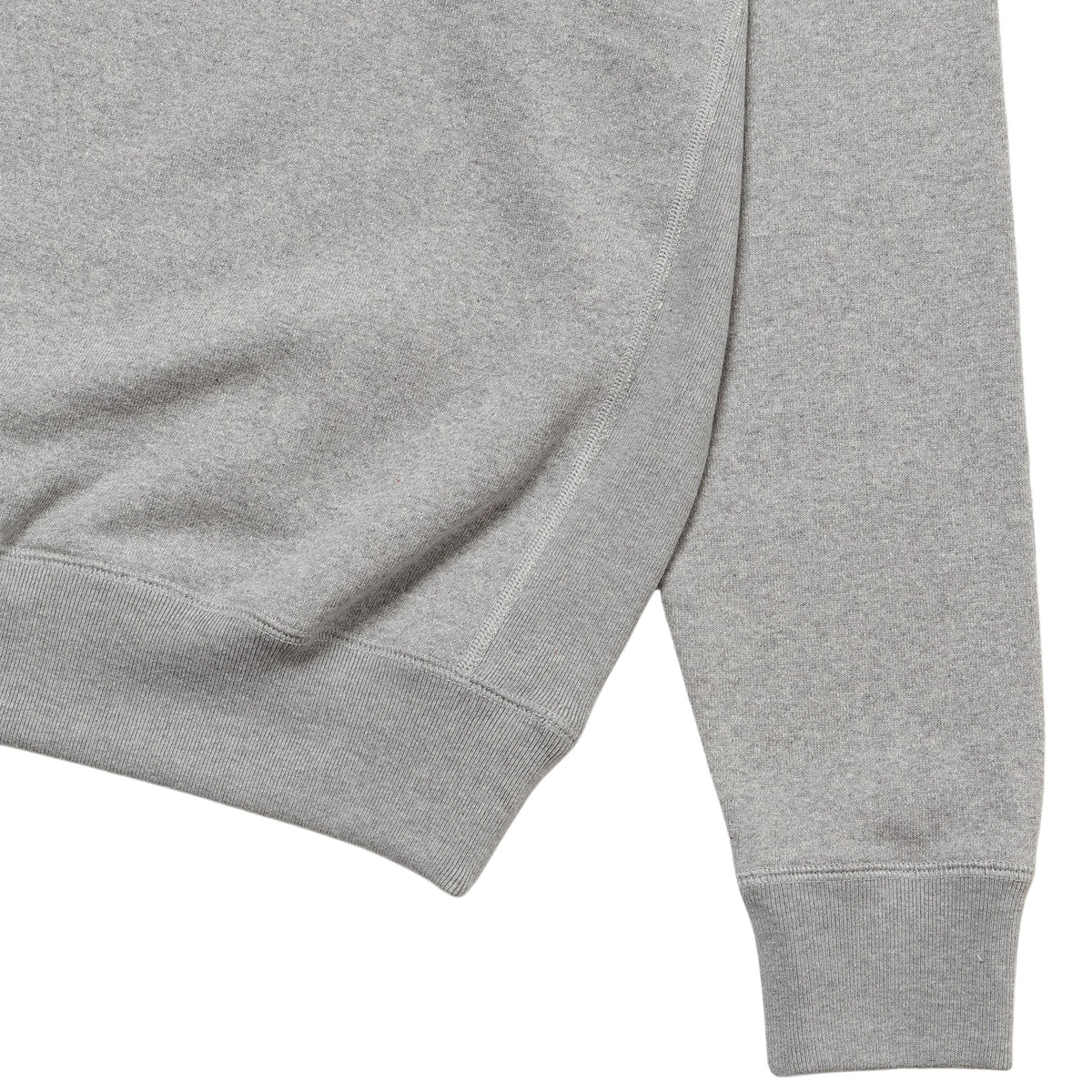 Pullover Crewneck - Super Looper French Terry - Heather Grey by Wonder Looper