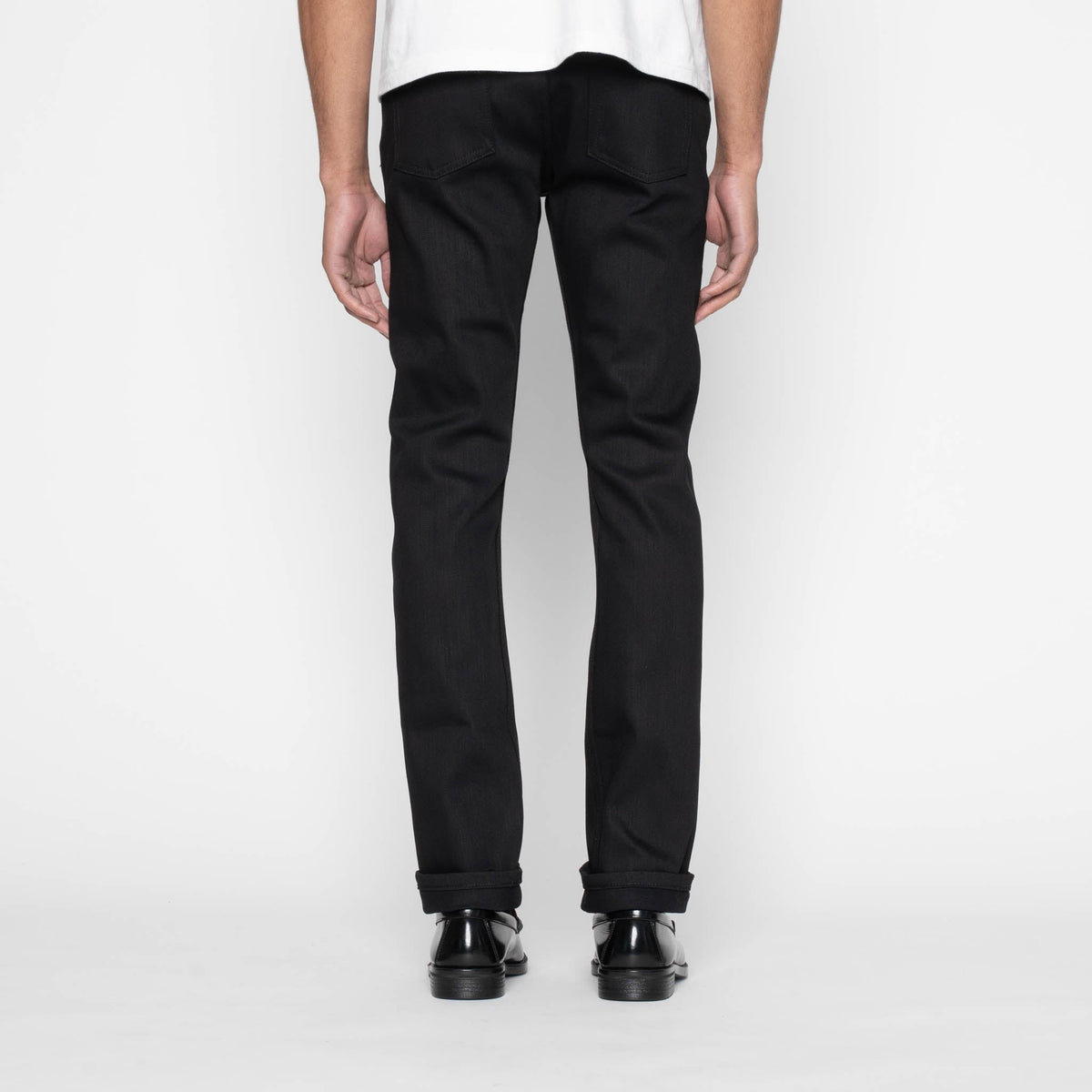 Weird Guy - Black Power Stretch by Naked & Famous Denim