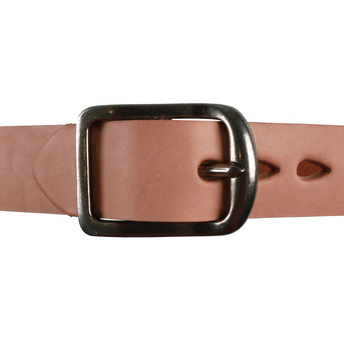 Thick Belt - 7mm Bovine Leather - Natural Tan by Naked & Famous Denim