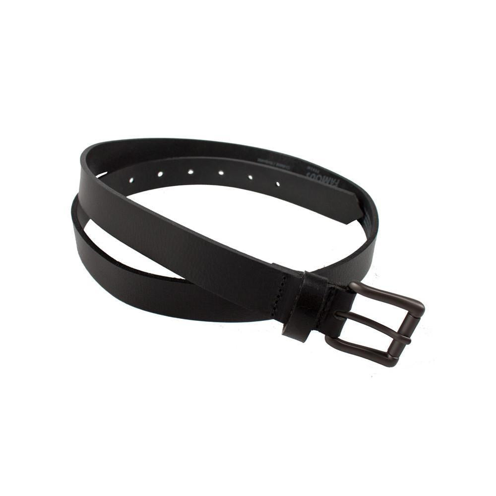 Belt - Buffalo Leather - Black by Naked & Famous Denim