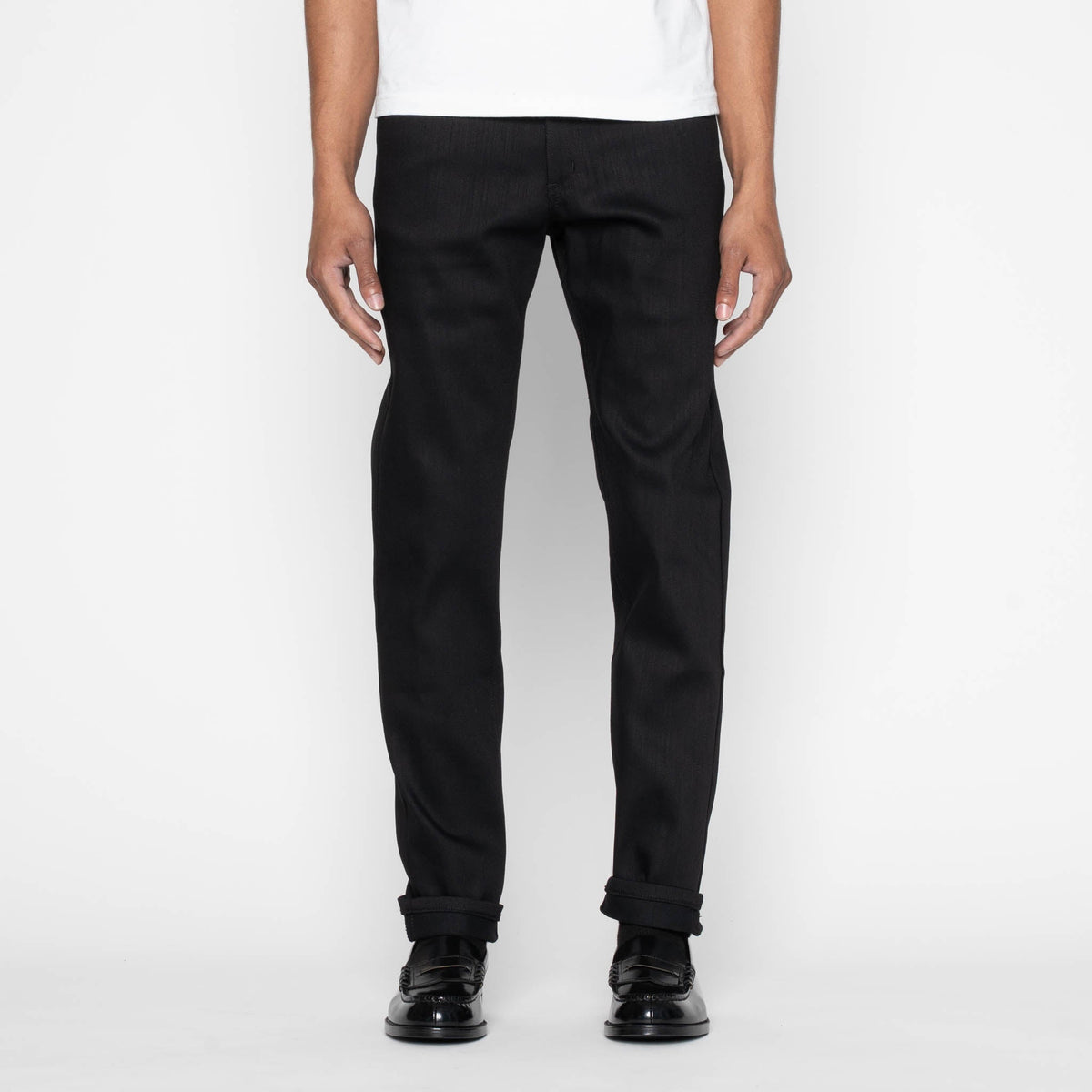 Easy Guy - Black Power Stretch by Naked & Famous Denim