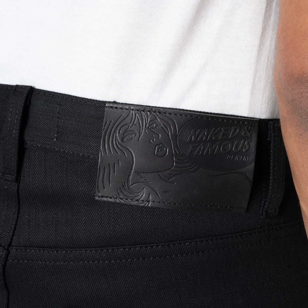 Easy Guy - Black Power Stretch by Naked & Famous Denim