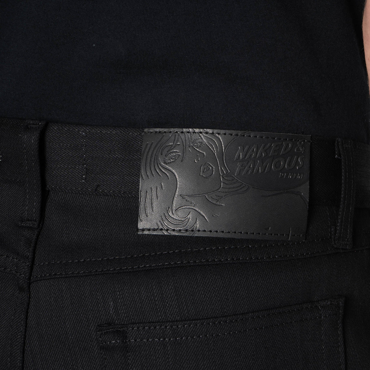 True Guy - Black Power Stretch by Naked & Famous Denim