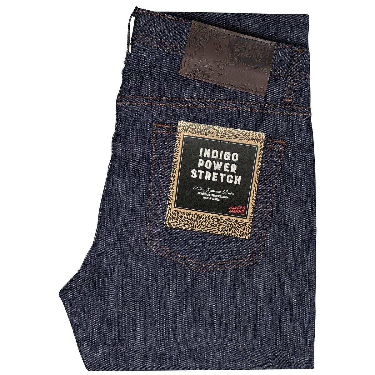 Weird Guy - Indigo Power Stretch by Naked & Famous Denim