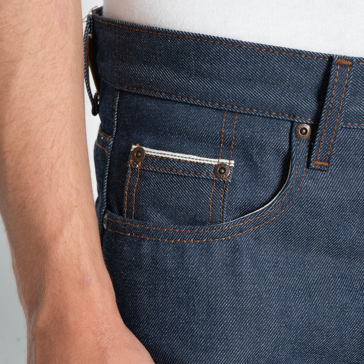 Strong Guy - Natural Indigo Selvedge by Naked & Famous Denim