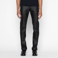 Weird Guy - Wax Coated Black Stretch by Naked & Famous Denim