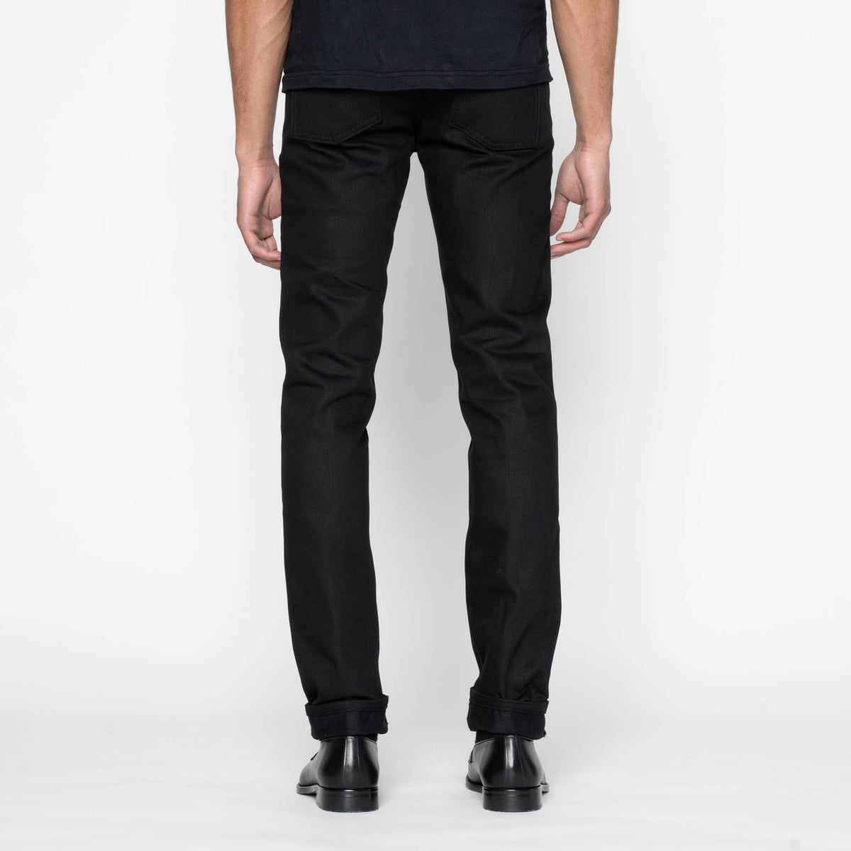 Super Guy - Solid Black Selvedge by Naked & Famous Denim