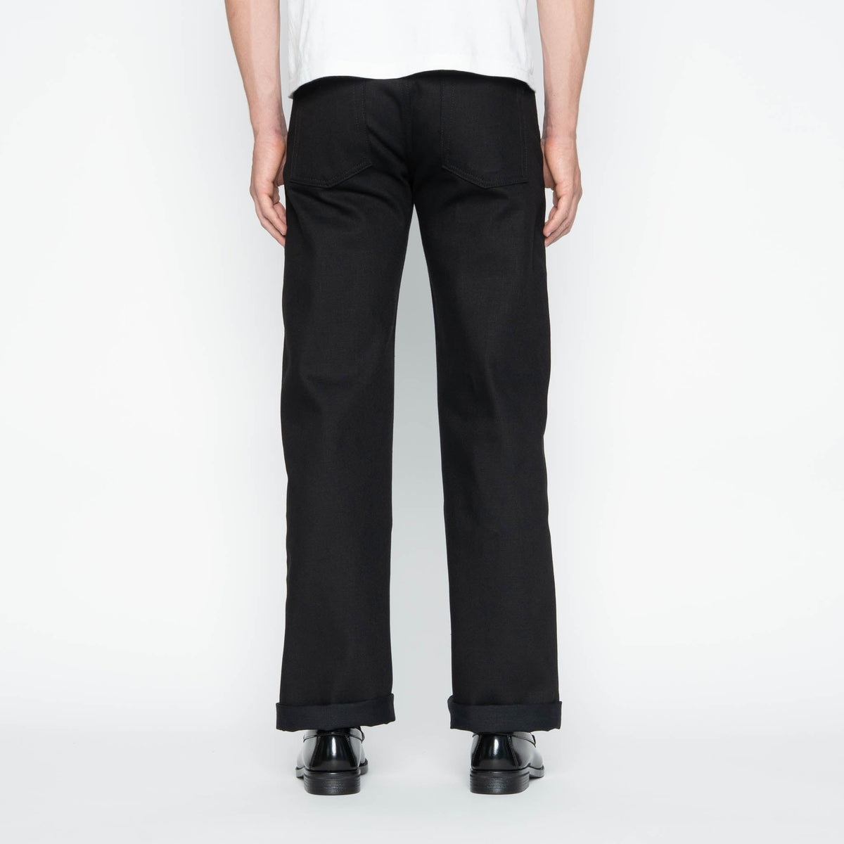 Strong Guy - Solid Black Selvedge by Naked & Famous Denim
