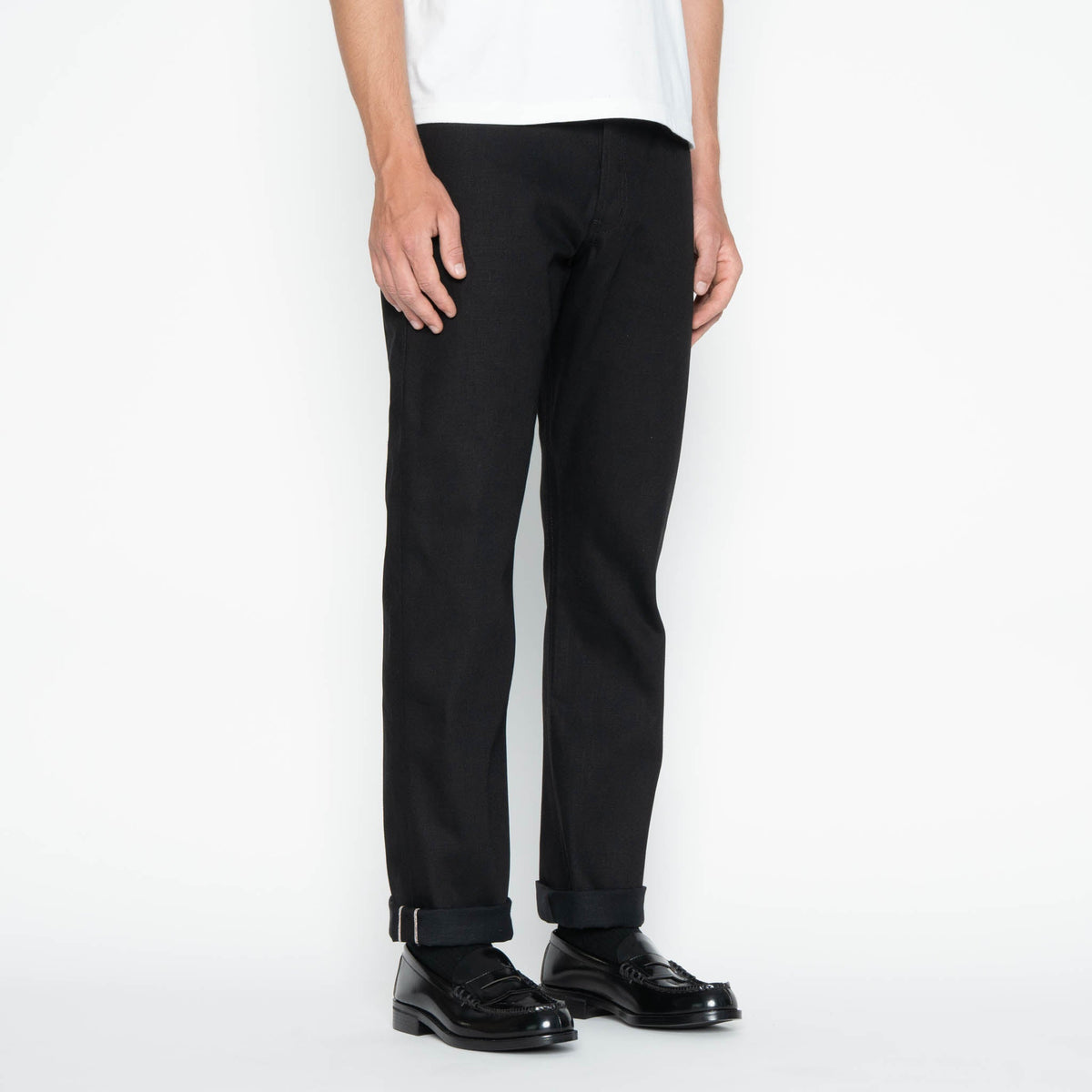 True Guy - Solid Black Selvedge by Naked & Famous Denim
