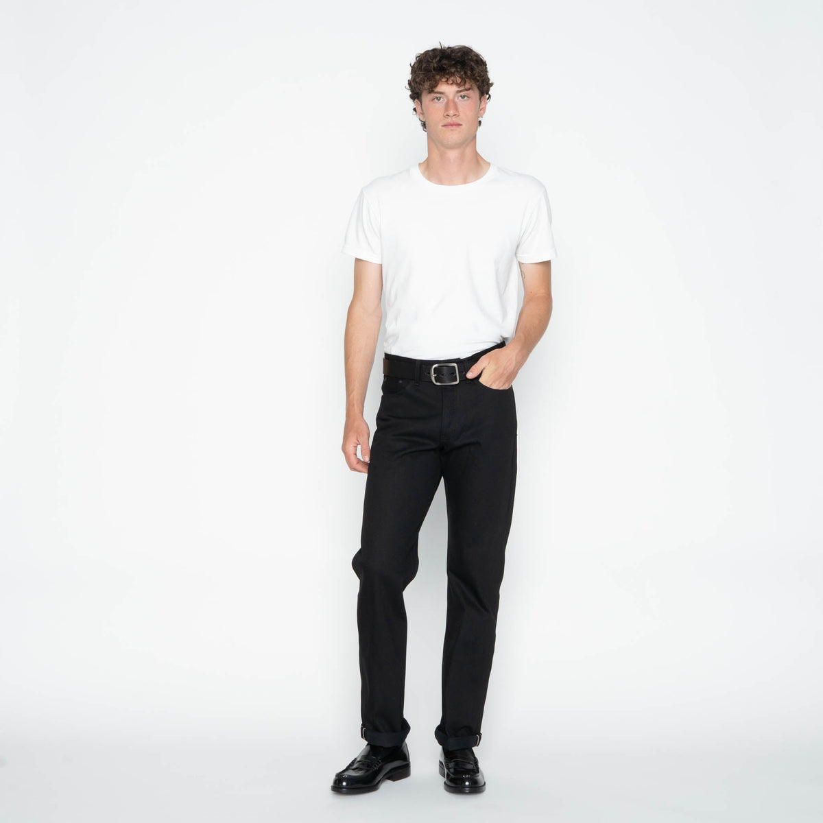 True Guy - Solid Black Selvedge by Naked & Famous Denim