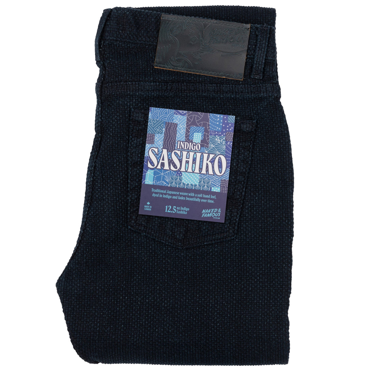 Weird Guy - Indigo Sashiko by Naked & Famous Denim