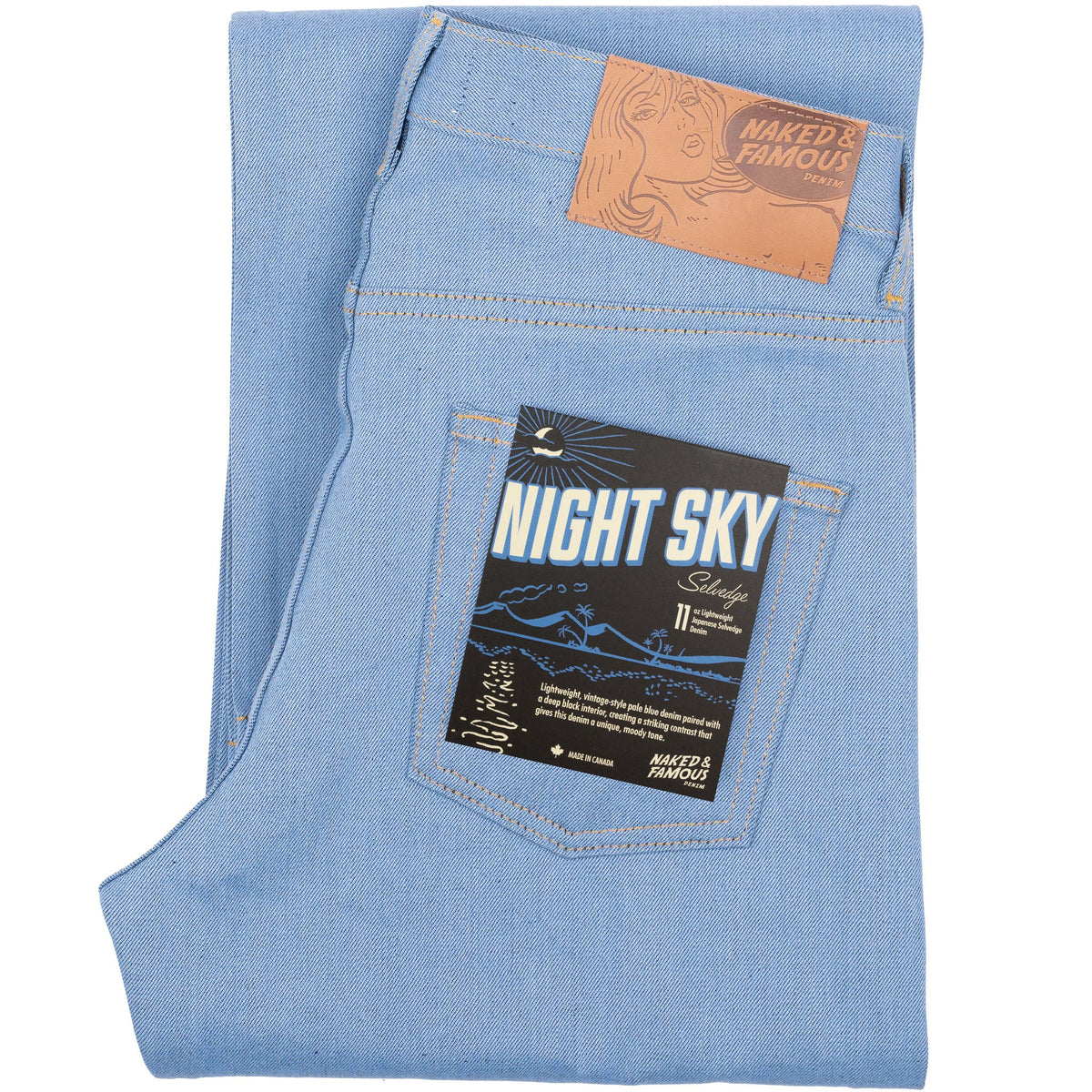 Strong Guy - Night Sky Selvedge by Naked & Famous Denim