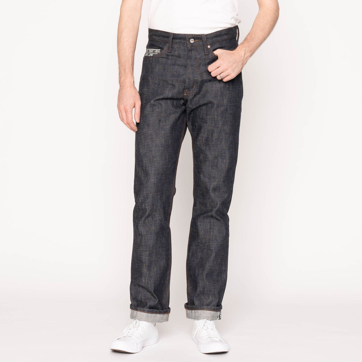 True Guy - Love & Peace Selvedge by Naked & Famous Denim