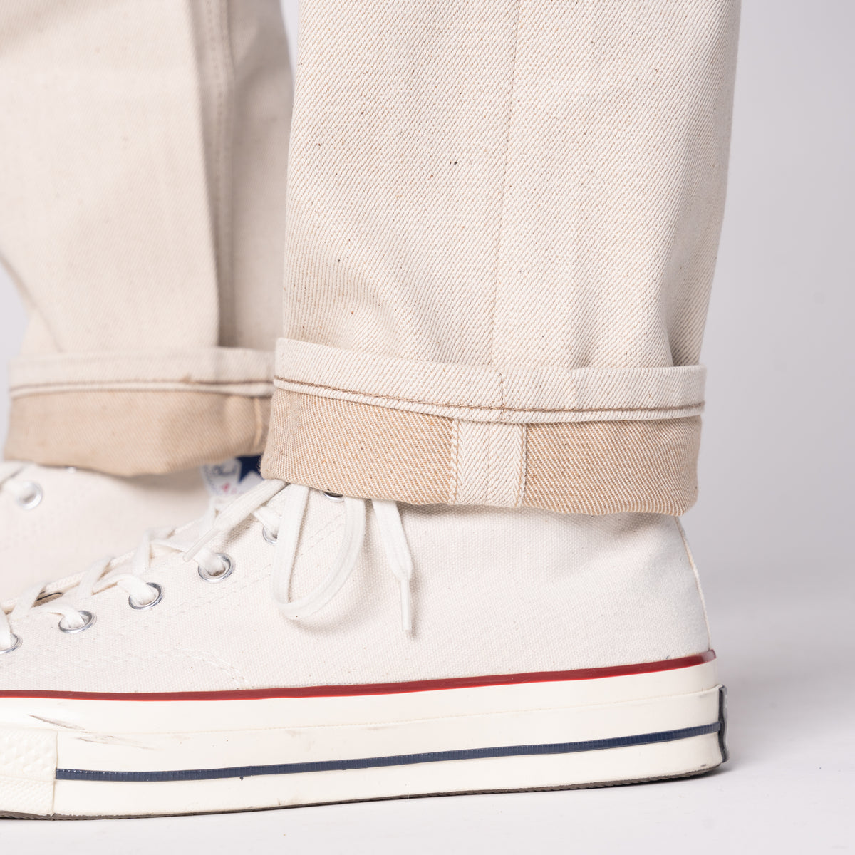 Weird Guy - All Natural Ecru Foxfibre® Selvedge by Naked & Famous Denim