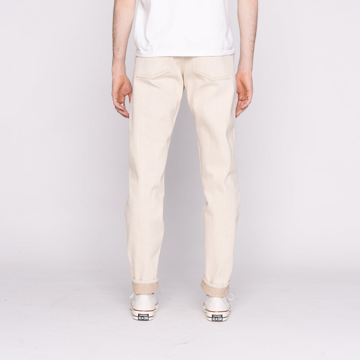 Easy Guy - All Natural Ecru Foxfibre® Selvedge by Naked & Famous Denim