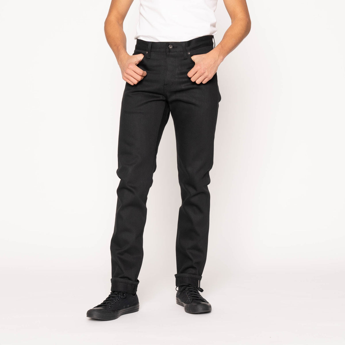Super Guy - Forever Black Selvedge by Naked & Famous Denim