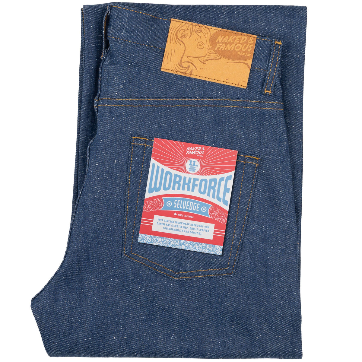Strong Guy - Workforce Selvedge by Naked & Famous Denim
