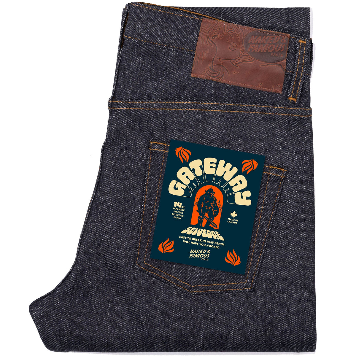 Easy Guy - Gateway Selvedge - Indigo by Naked & Famous Denim