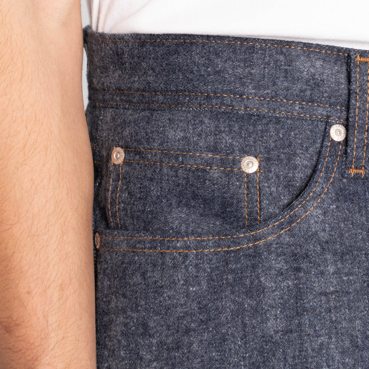 Weird Guy - Max Brush Selvedge - Indigo by Naked & Famous Denim