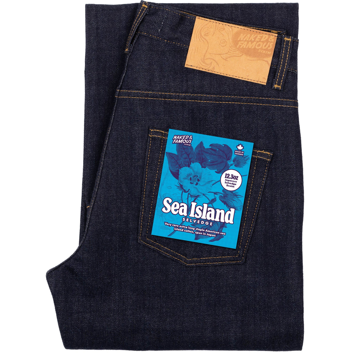 Strong Guy - Sea Island Selvedge - Indigo by Naked & Famous Denim