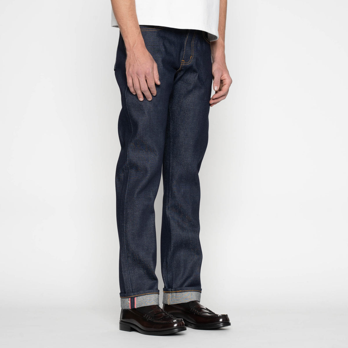 Weird Guy - Elephant 14 - Dirty Elephant Selvedge by Naked & Famous Denim