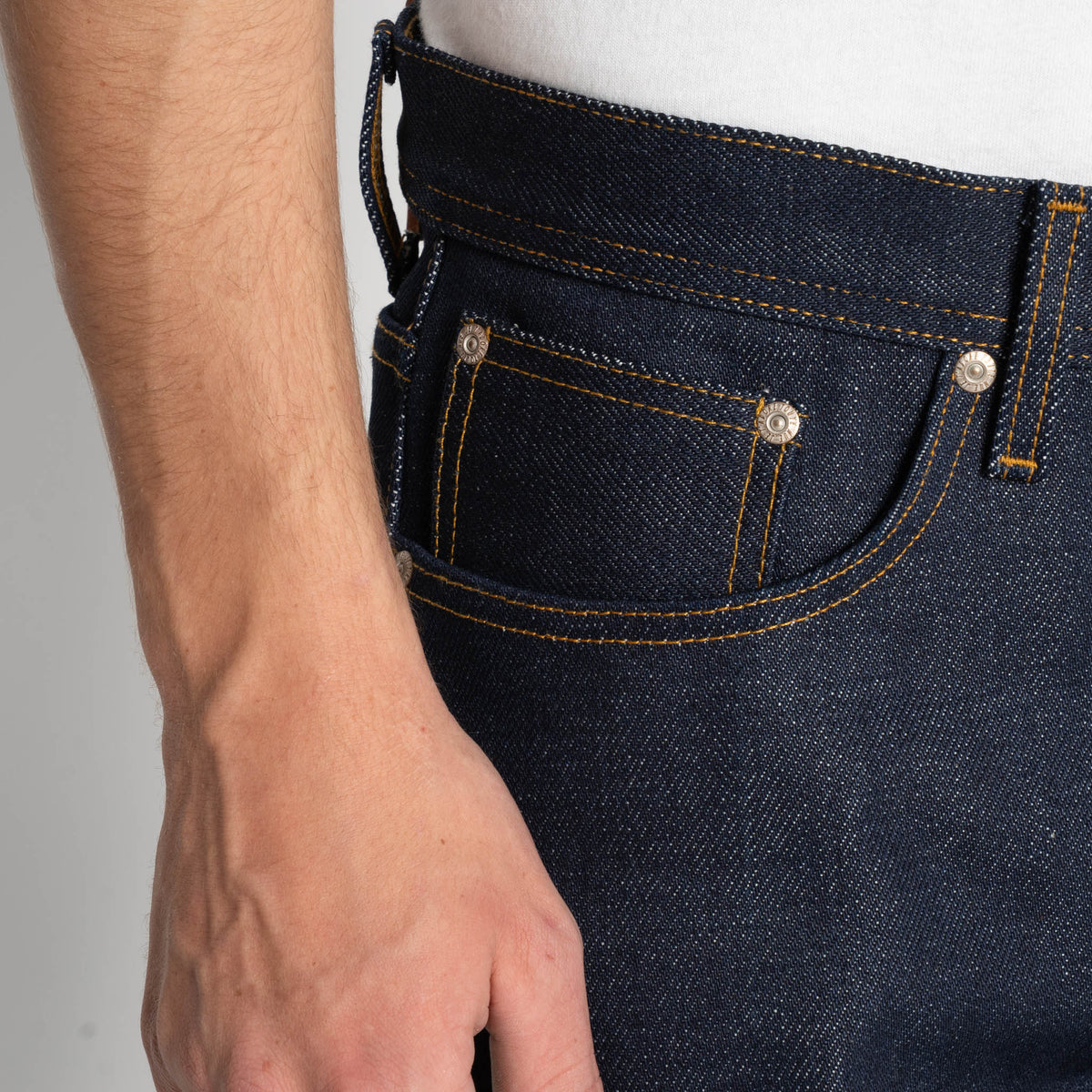 Weird Guy - Elephant 14 - Dirty Elephant Selvedge by Naked & Famous Denim