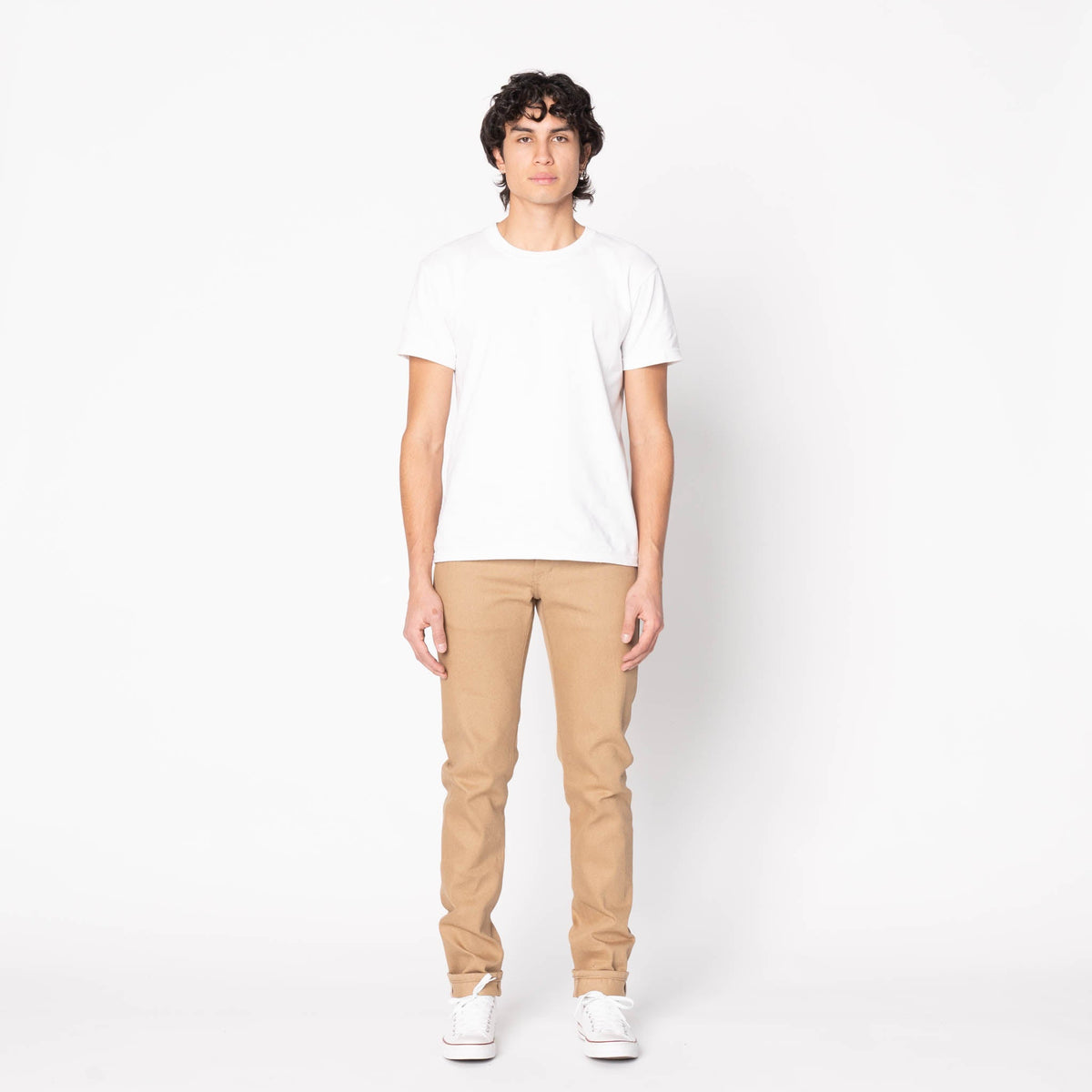 Weird Guy - Brown Fox Selvedge - Brown by Naked & Famous Denim