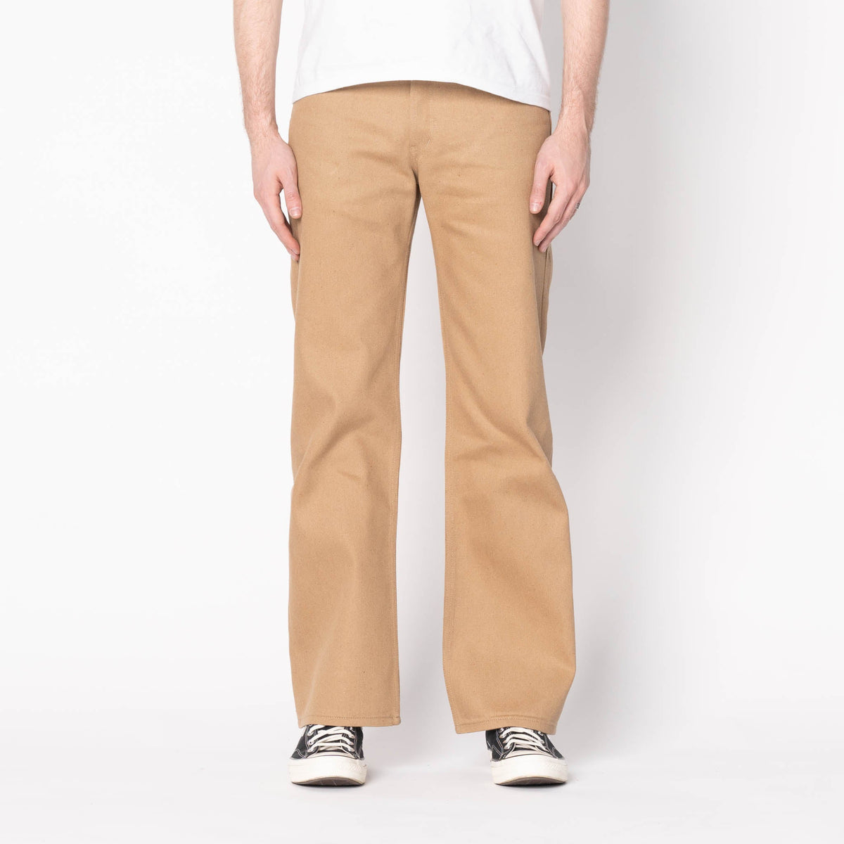 Strong Guy - Brown Fox Selvedge - Brown by Naked & Famous Denim