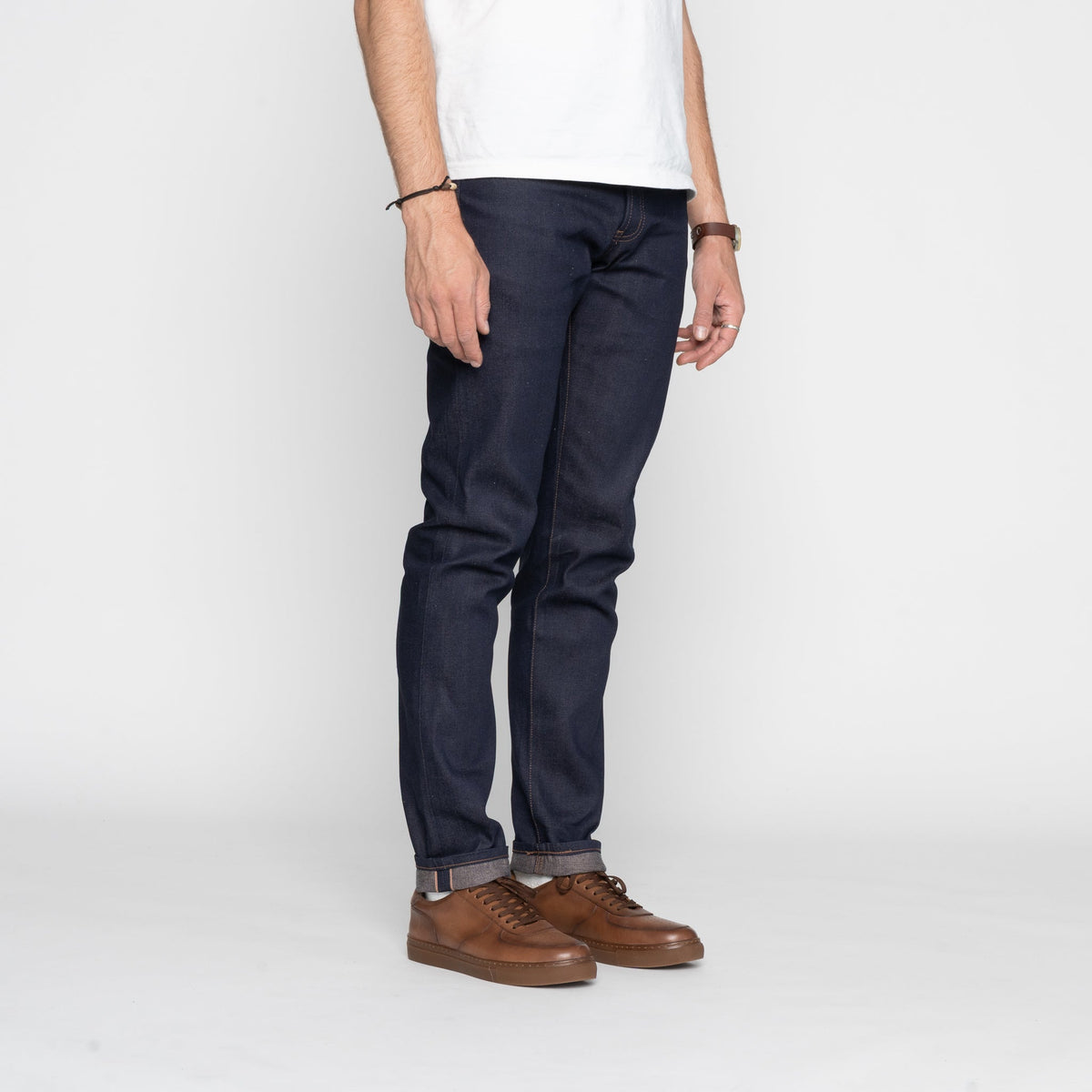 Super Guy - Coffee Dye Selvedge - Indigo by Naked & Famous Denim