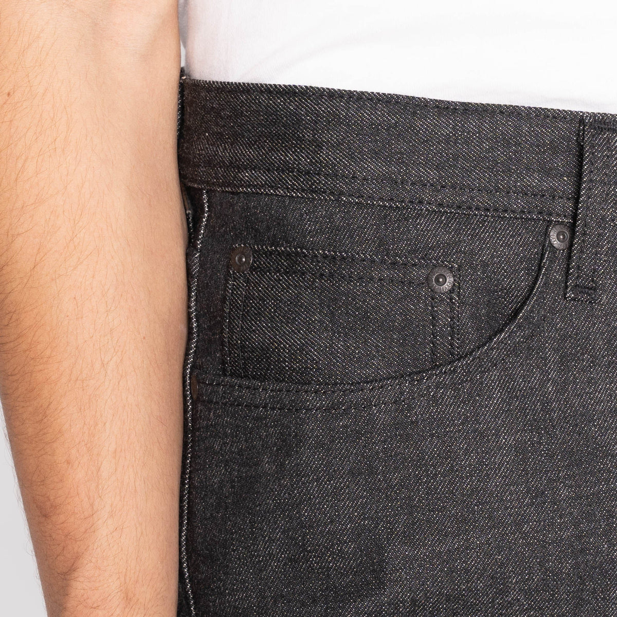 Weird Guy - Yatagarasu Selvedge - Black by Naked & Famous Denim