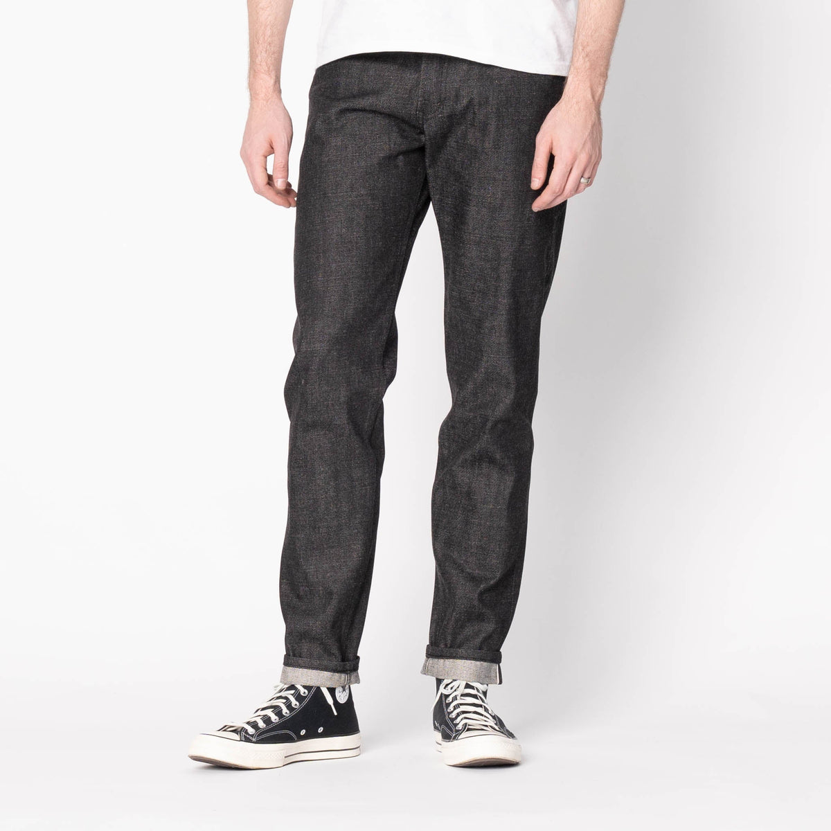 Easy Guy - Yatagarasu Selvedge - Black by Naked & Famous Denim