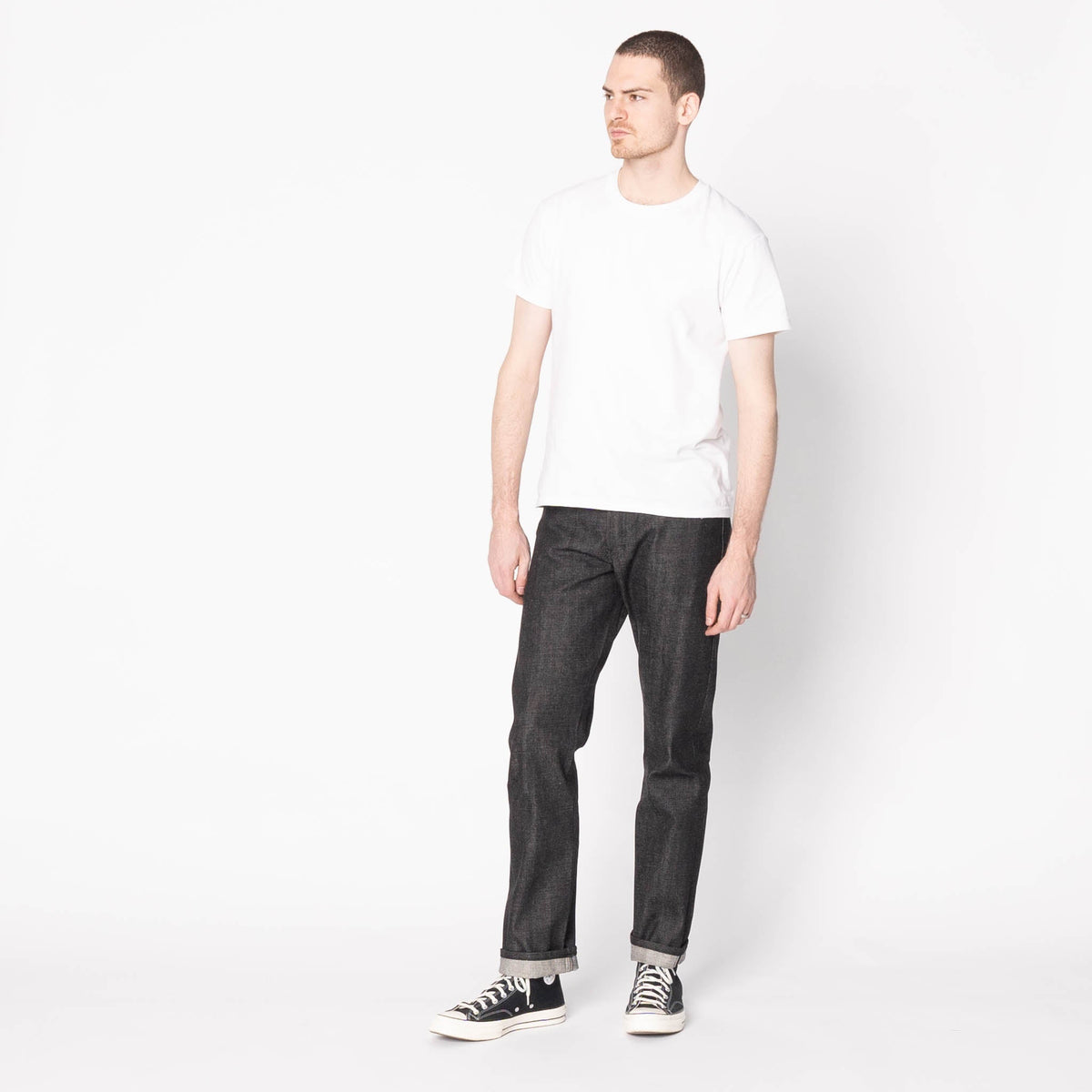 True Guy - Yatagarasu Selvedge - Black by Naked & Famous Denim