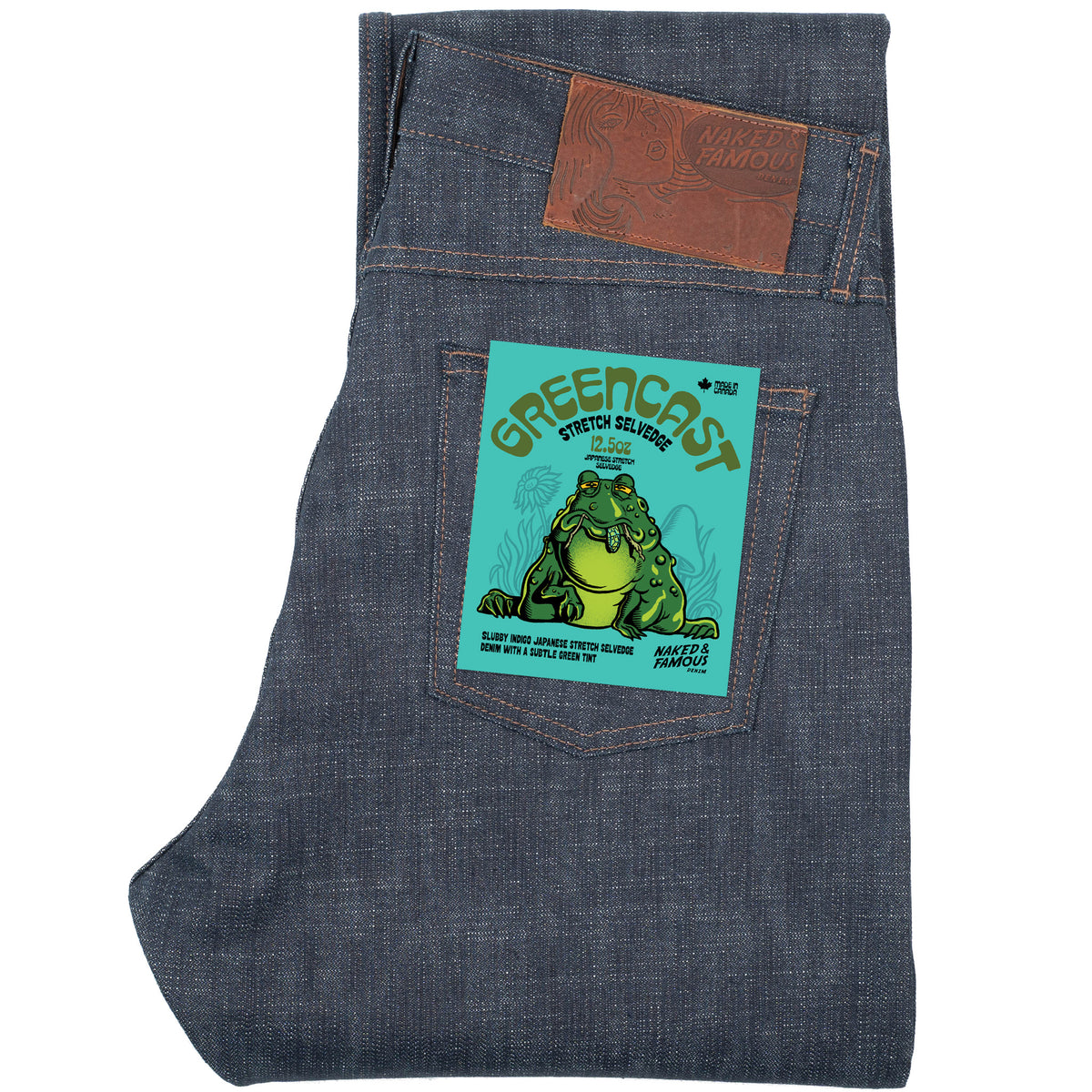 True Guy - Greencast Stretch Selvedge by Naked & Famous Denim