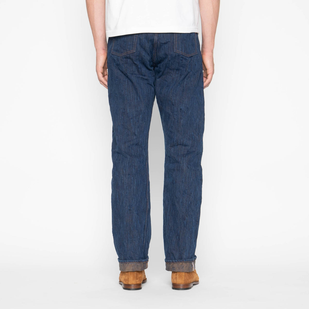 Weird Guy - MIJ15 - Hand Dyed Natural Indigo Kakishibu Intangible Cultural Treasure Selvedge Denim by Naked & Famous Denim