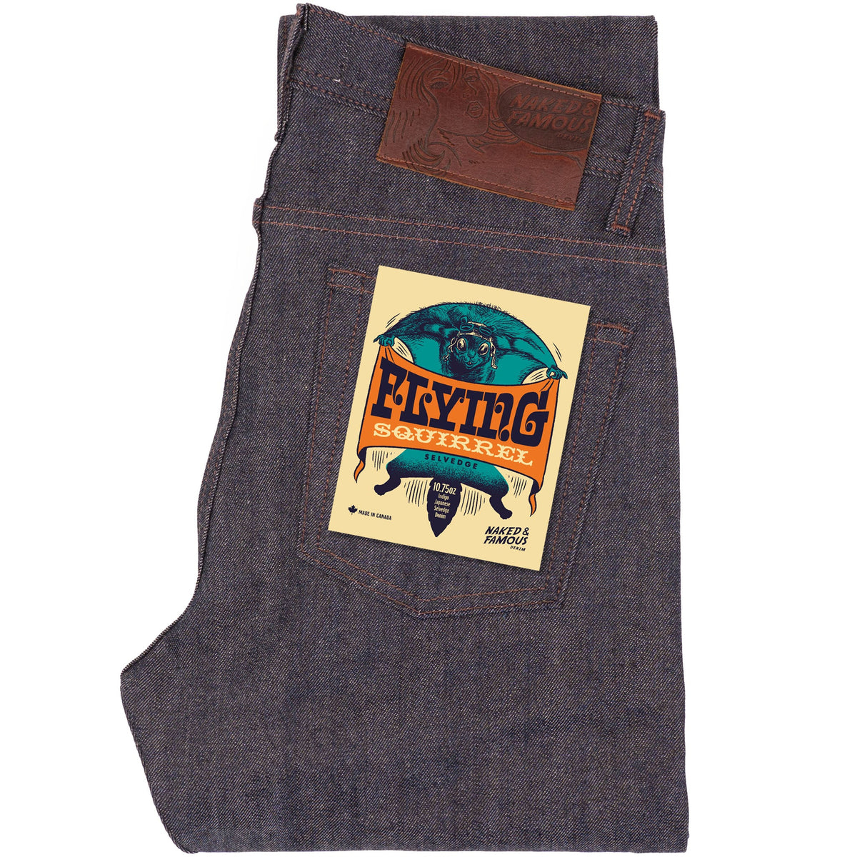 Weird Guy - Flying Squirrel Selvedge - Indigo by Naked & Famous Denim