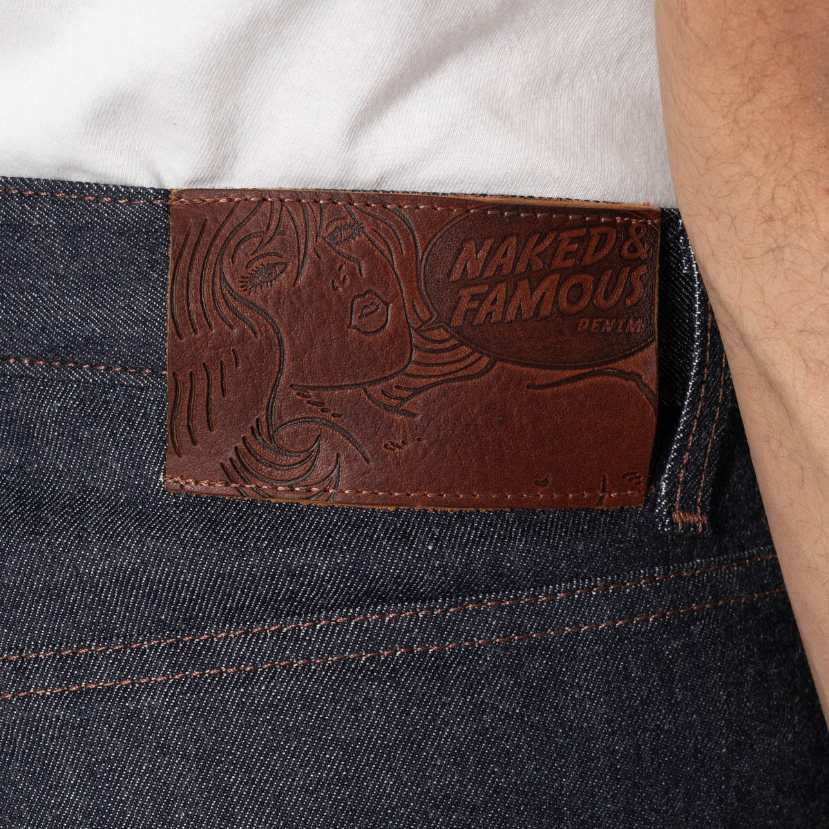 Easy Guy - Flying Squirrel Selvedge - Indigo by Naked & Famous Denim