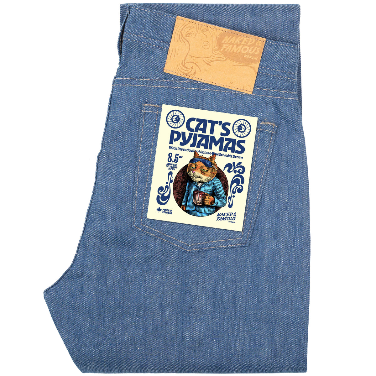 Weird Guy - The Cat’s Pyjamas Selvedge - Unsanforized by Naked & Famous Denim