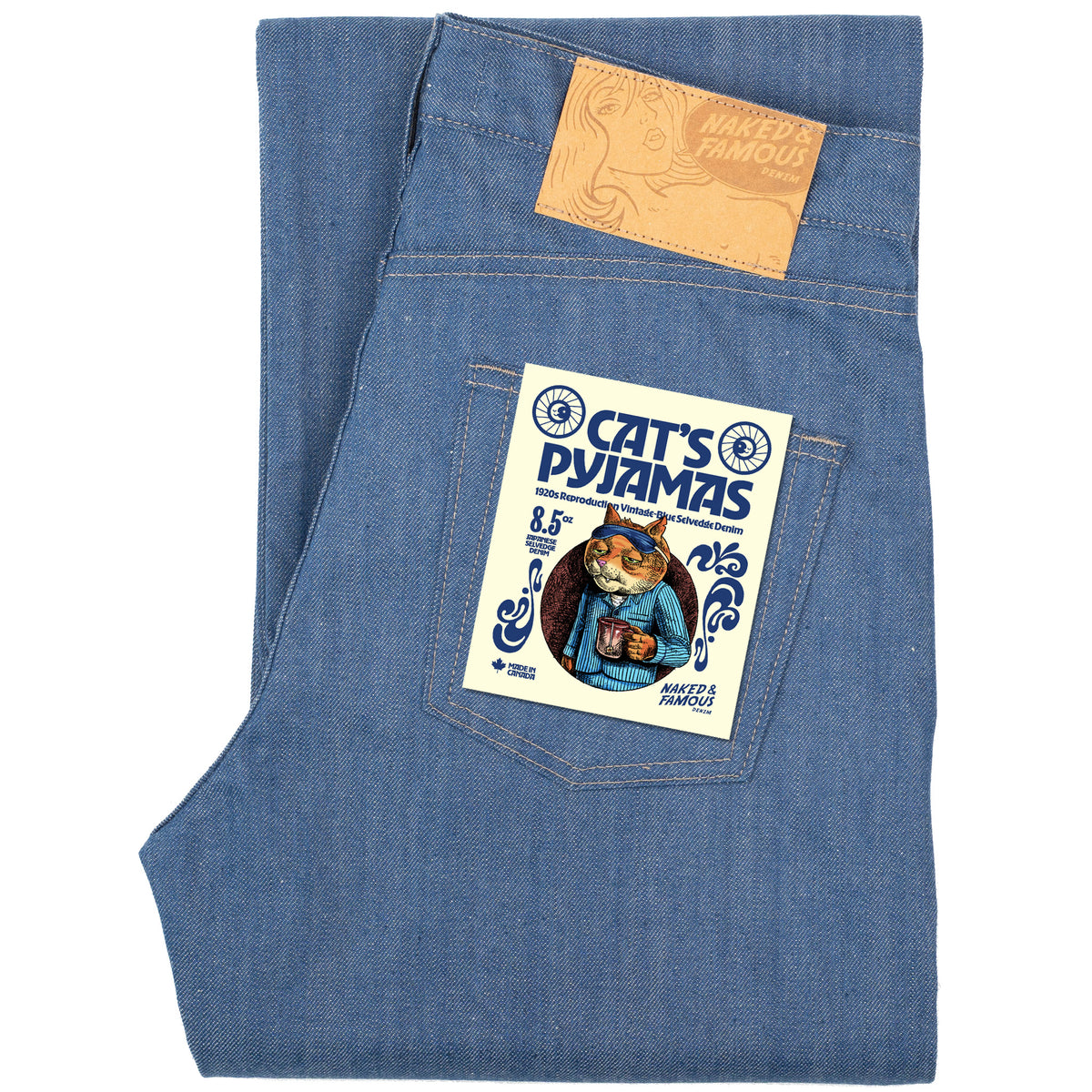 Strong Guy - The Cat’s Pyjamas Selvedge - Unsanforized by Naked & Famous Denim