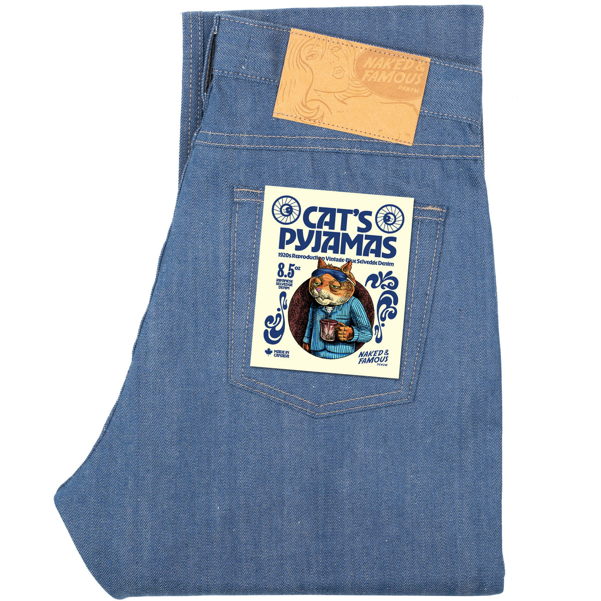 True Guy - The Cat’s Pyjamas Selvedge - Unsanforized by Naked & Famous Denim