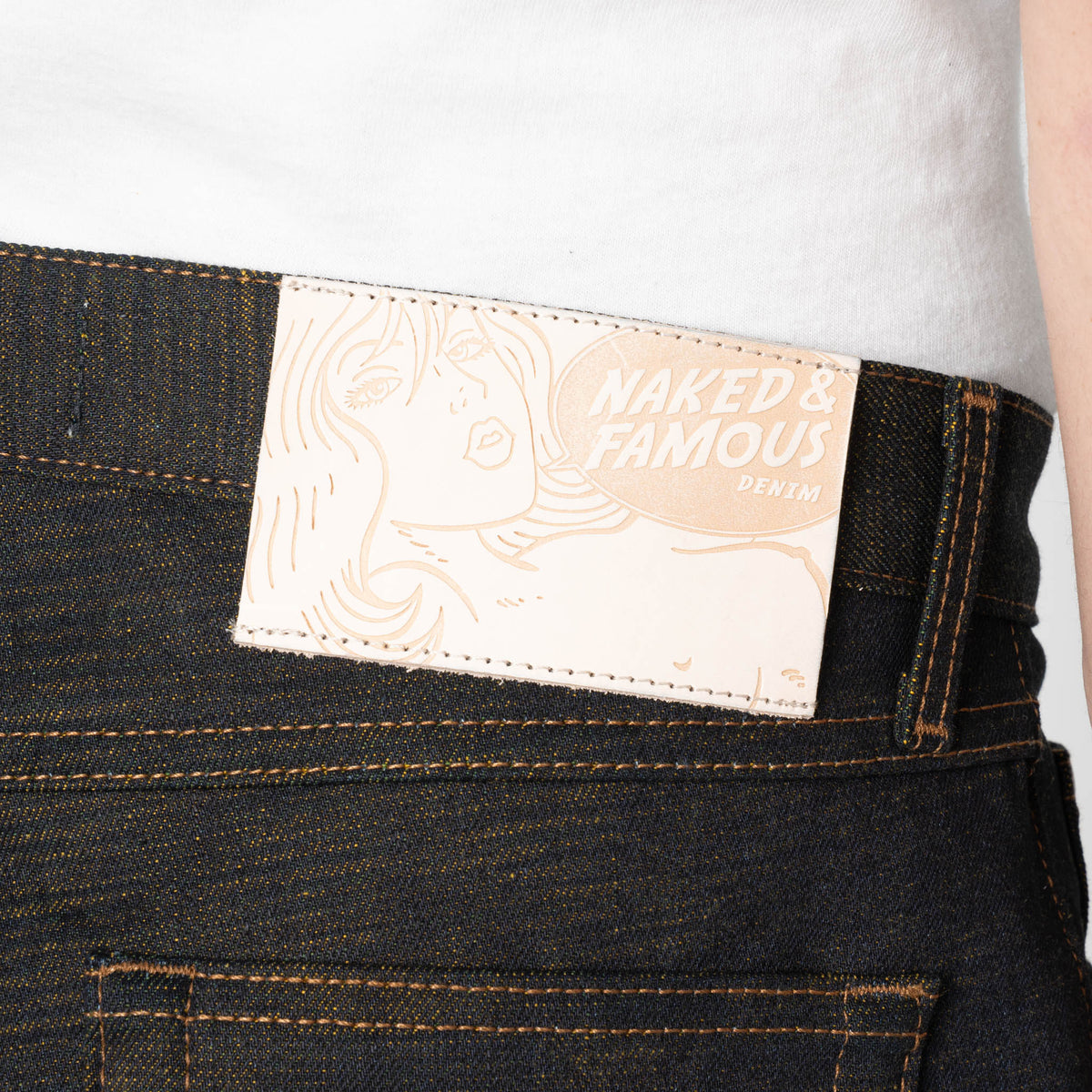 True Guy - Citrus Kasuri Selvedge by Naked & Famous Denim