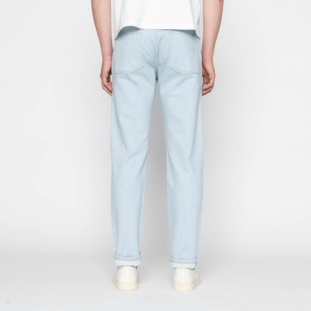 Easy Guy - Secret Agent Denim - Bleach Blue by Naked & Famous Denim