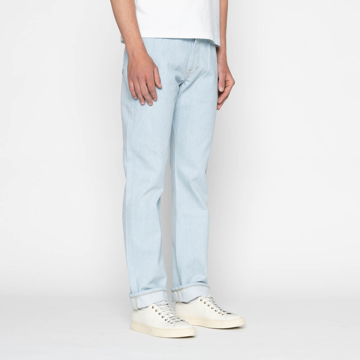 True Guy - Secret Agent Denim - Bleach Blue by Naked & Famous Denim