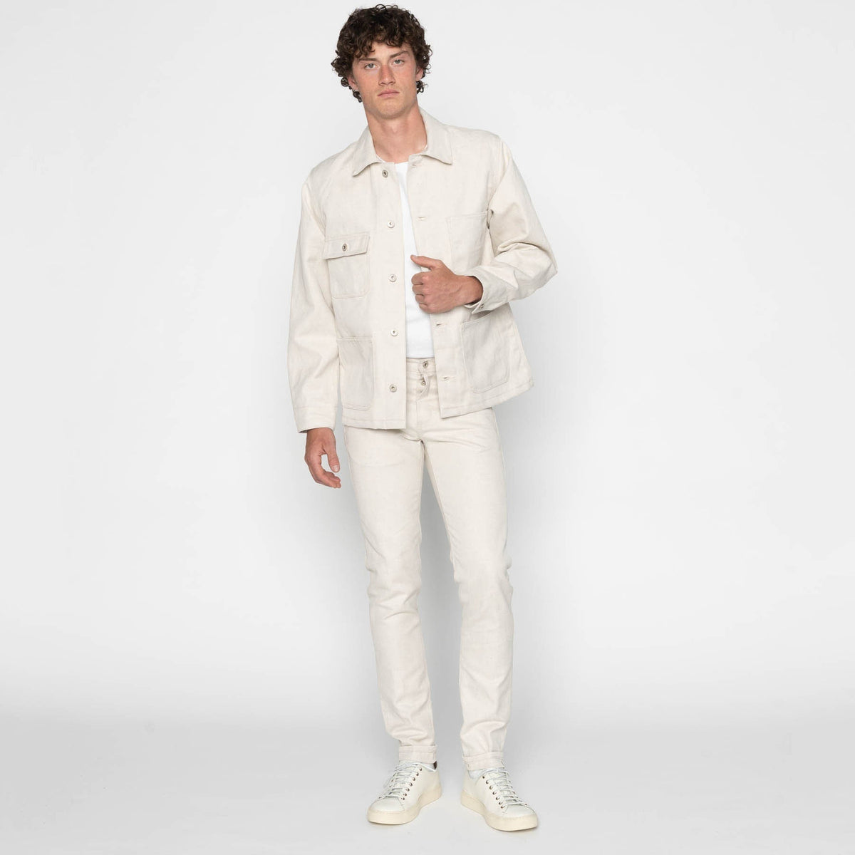 Super Guy - Tabi Selvedge - Off White by Naked & Famous Denim