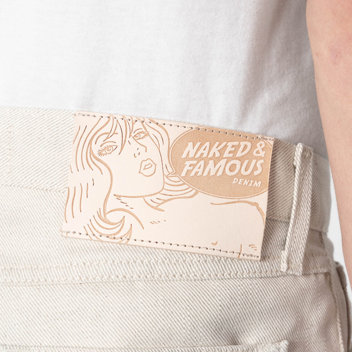 True Guy - Tabi Selvedge - Off White by Naked & Famous Denim