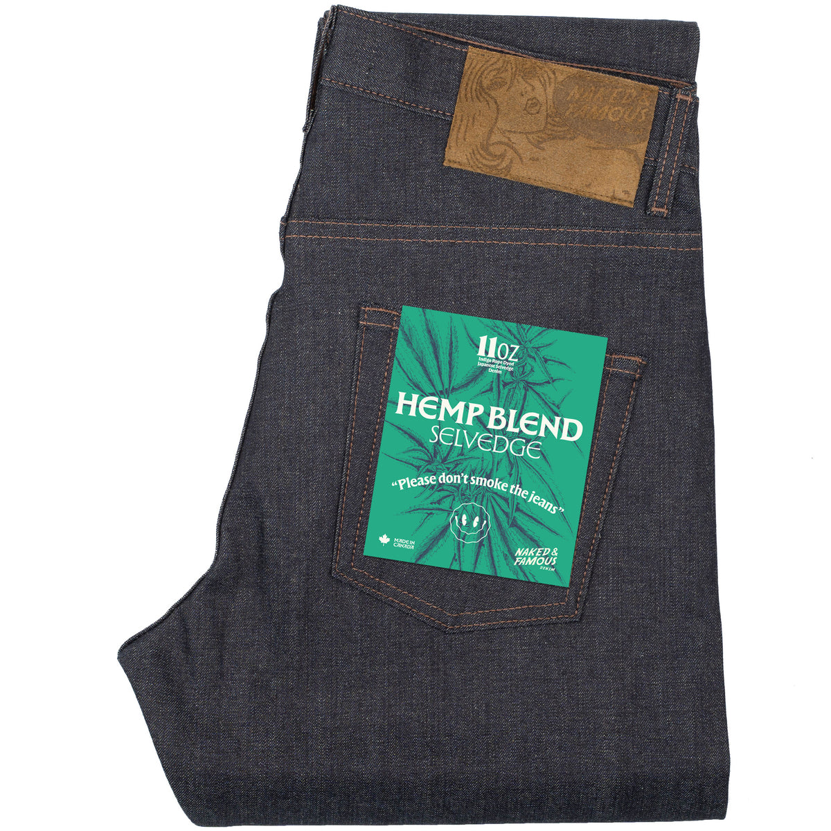 Easy Guy - Hemp Blend Selvedge - Indigo by Naked & Famous Denim